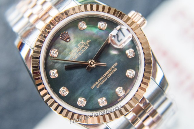 劳力士手表 DATEJUST最强版日志型系列腕表 Rolex经典款钢带机械女表 gjs1222